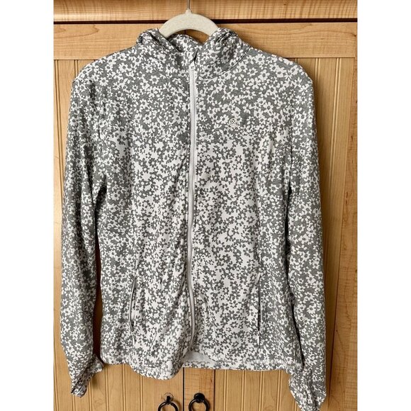 G/FORE Tops - G/FORE Womens Floral Print Hooded Full Zip Golf Jacket Size Medium